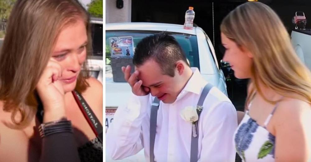 Mom gets emotional when girl asks her teen son to homecoming dance after being rejected