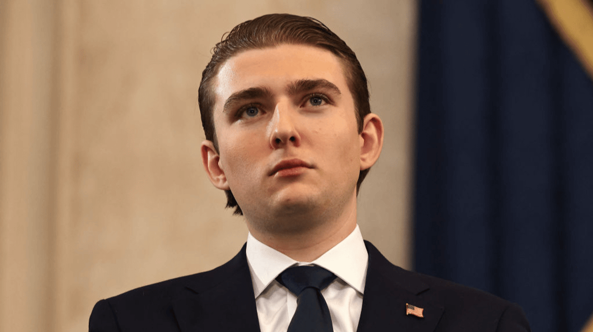 Bizarre way Barron Trump’s Secret Service detail ‘disguise’ themselves while he’s at university
